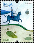 Европа 2010. Детские книги. Почтовые марки Азорских островов